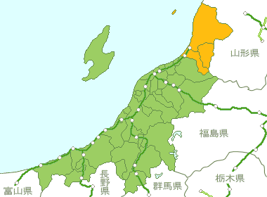 新潟県Map