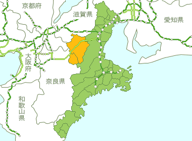 三重県Map