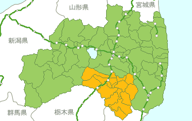 福島県Map