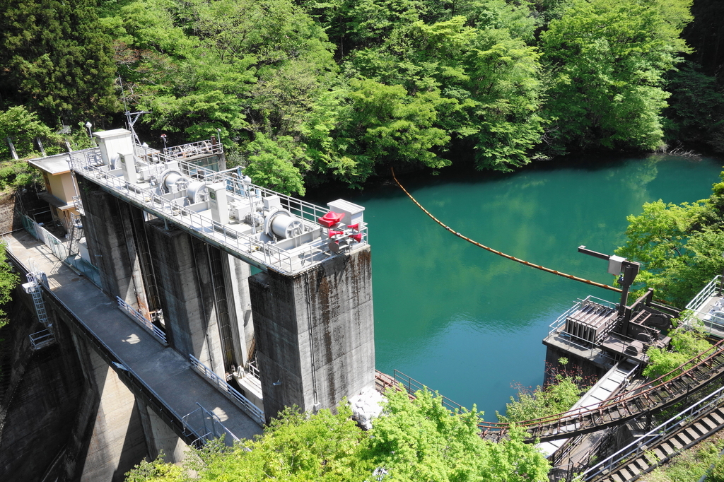 白丸ダム魚道 B級スポット 旅案内たびあん
