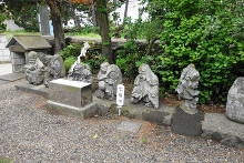 厳島神社 (南房総市) 七福神