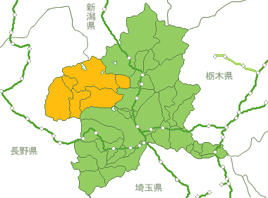 群馬県Map