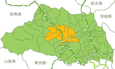 埼玉県Map