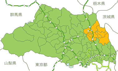 埼玉県Map