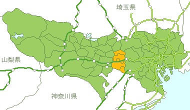 東京都Map