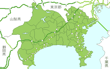 神奈川県Map