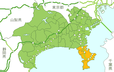 神奈川県Map
