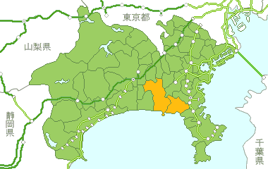 神奈川県Map