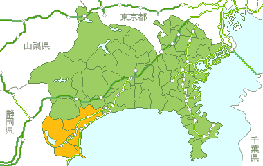 神奈川県Map