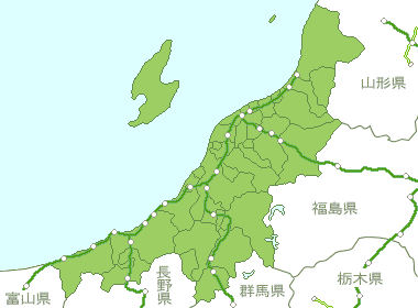 新潟県Map