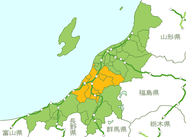 新潟県Map