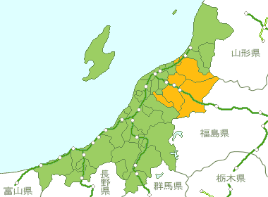 新潟県Map