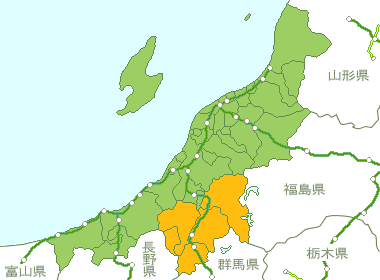 新潟県Map