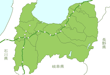 富山県Map