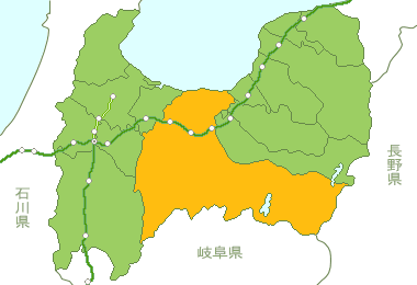 富山県Map