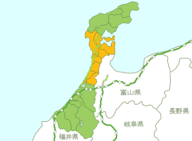 石川県Map