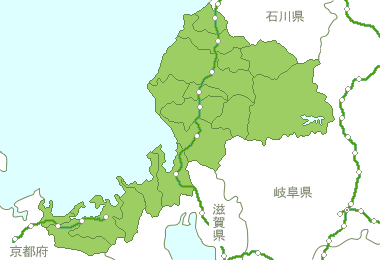 福井県Map