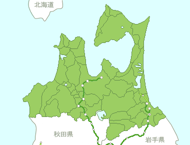 青森県Map