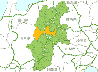 長野県Map