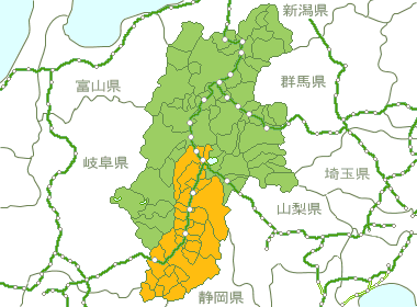 長野県Map
