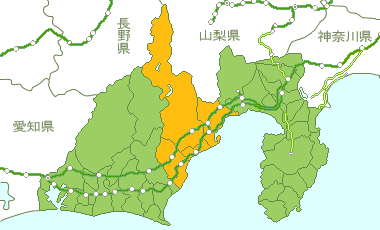 静岡県Map