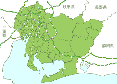 愛知県Map