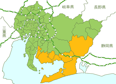 愛知県Map