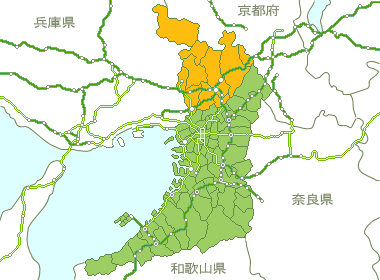 大阪府Map