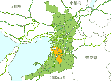 大阪府Map