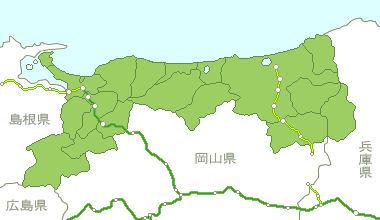 鳥取県Map
