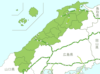 島根県Map