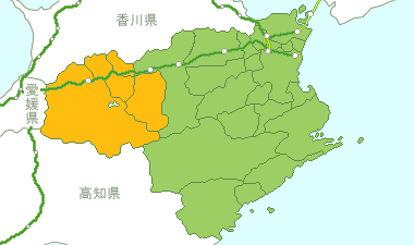 徳島県Map