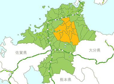 福岡県Map