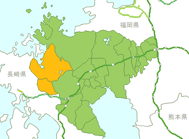 佐賀県Map
