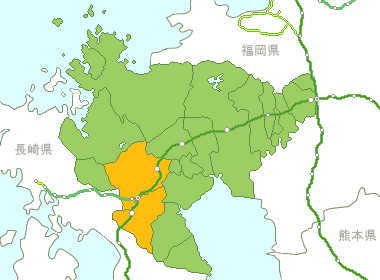 佐賀県Map