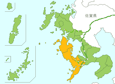 長崎県Map