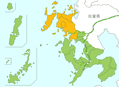 長崎県Map