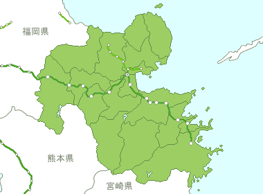 大分県Map