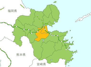 大分県Map