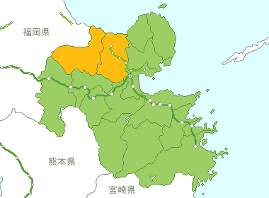 大分県Map