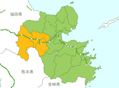 大分県Map