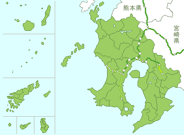 鹿児島県Map