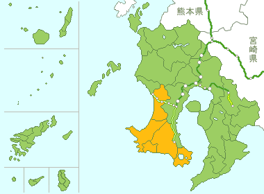 鹿児島県Map