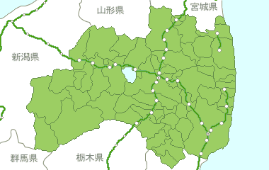 福島県Map