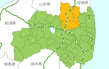 福島県Map