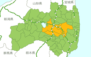 福島県Map