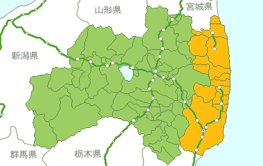 福島県Map