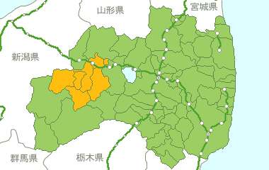 福島県Map