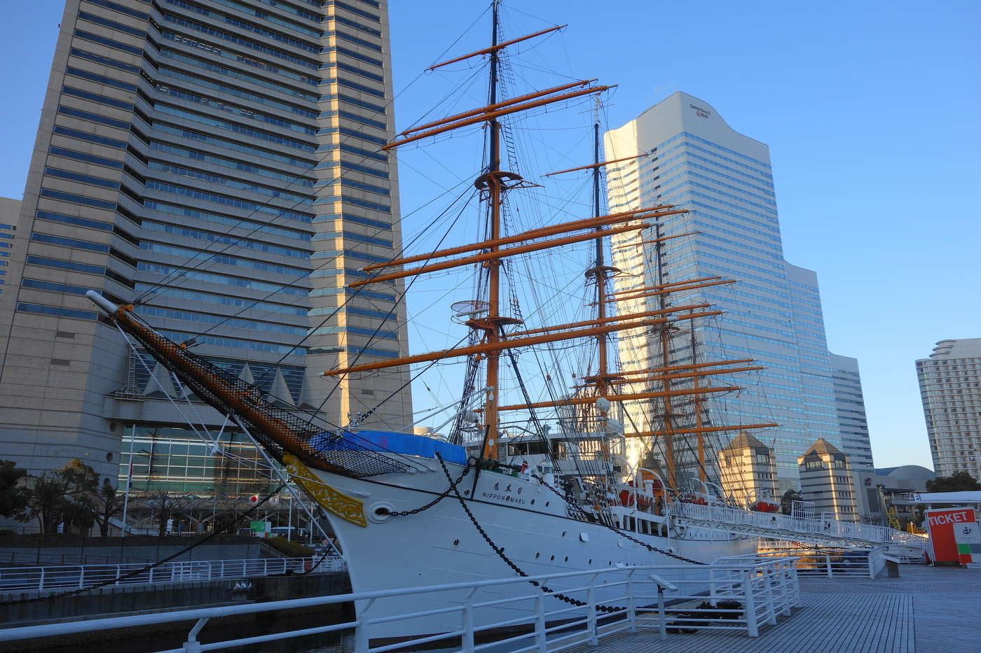 帆船日本丸 横浜みなと博物館