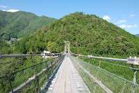 谷瀬の吊り橋